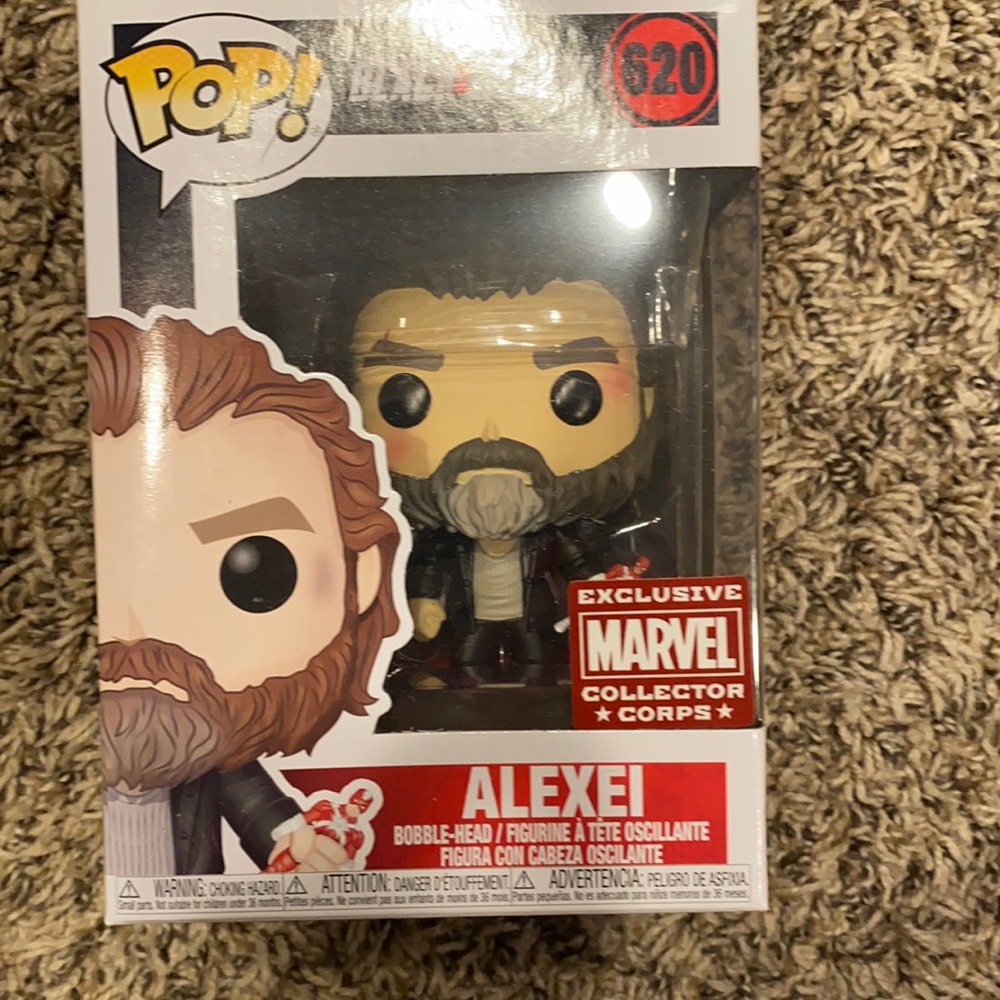 Funko Pop Black Widow Alexei collector corps